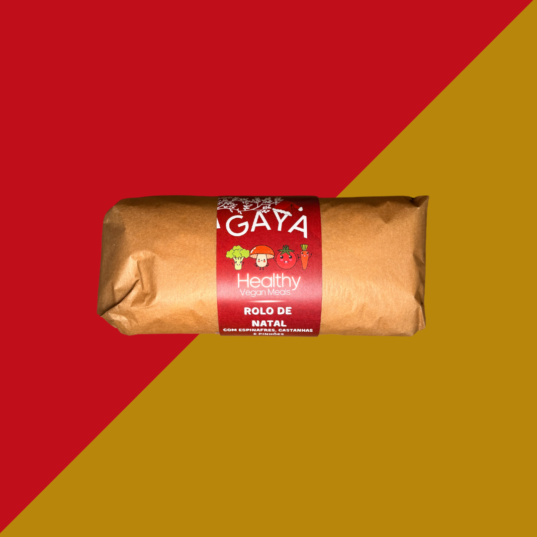 Rolo de Natal - Espinafres, castanhas e pinhões