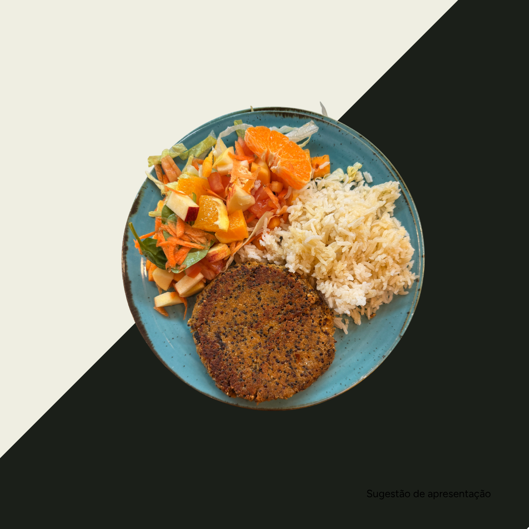 Burguer Quinoa tricolor