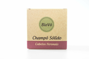 Champô Sólido Biovó - Cabelos normais, oleosos ou secos